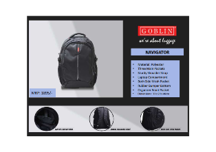 NAVIGATOR Back Pack