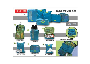 6 Pcs Travel Set