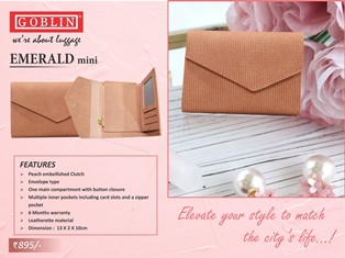 Emerald  Mini Women Clutch