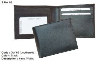 Mens Wallet - Leatherette