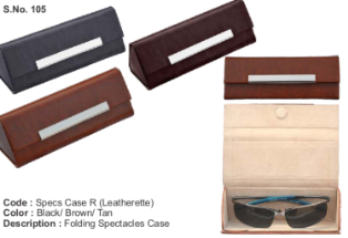 SPECS CASE RBlack/Brown/Tan