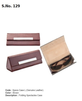 SPECS CASE LBrown