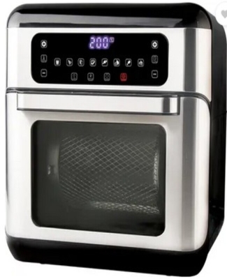 Air Oven Digi 1500 W, (Black+Silver)