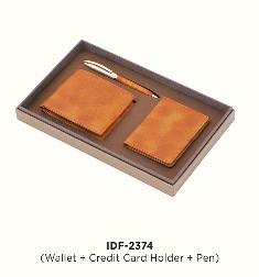 IDF-2374 MSC Techonologies (Gents Wallet+C.Card Holder+Pen)