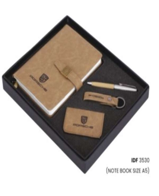 ExlcusiveGiftSet -Porsche  (Pen, Key Chain, V. Card Holder Holder & Note Book)