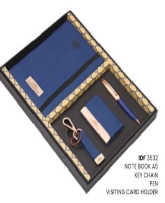 ExlcusiveGiftSet -EconomicTimes (Pen, Key Chain,V. Card HolderHolder& Note Book)