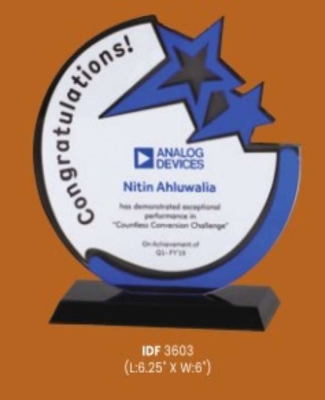 AcrylicAwards -Analog  Digital