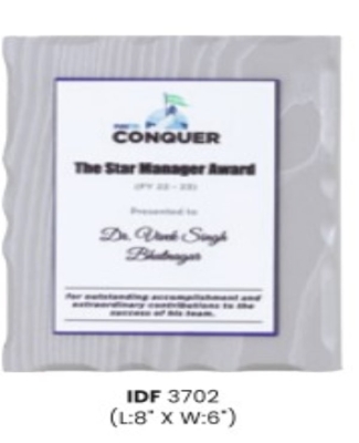 Mementos&Plaques -PayTm Conquer