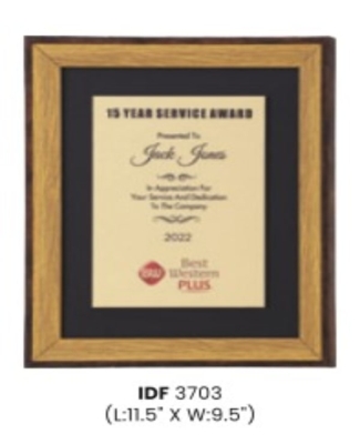 Mementos&Plaques -Best  Western   Plus