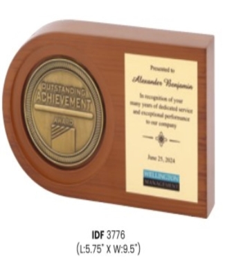 Mementos&Plaques -Wellington  Management