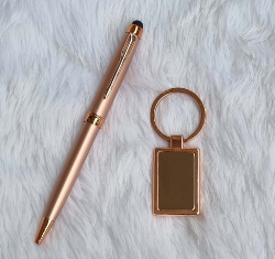 Pen & Key Chain Gift Combos Copper