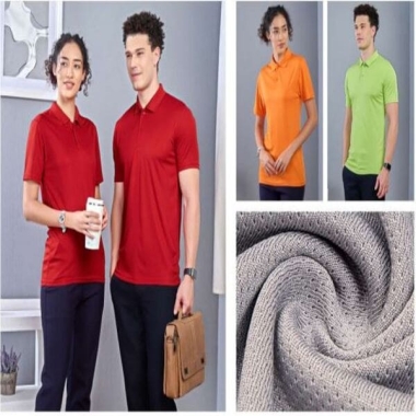 #679 DOT Knit Coller T-Shirt Maxi-Dry