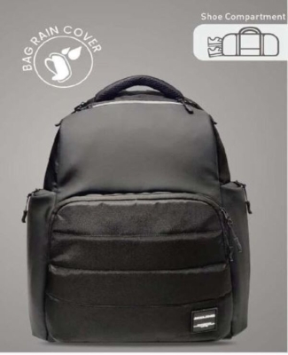 Backpack-Armstrong Bag, Black