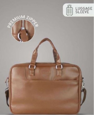 File Case-Alfred File Case, Tan Brown