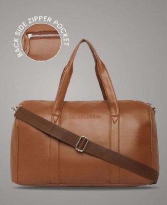 Duffle-PARIS DUFFLE, Tan Brown