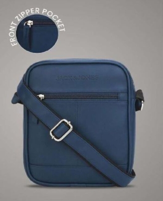 Sling Bag-JJ HUGO Sling Bag, Blue