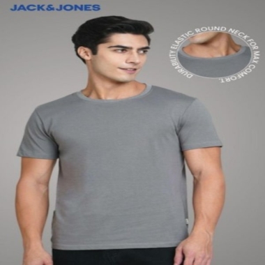ROUNDNECK-JOREN ROUND NECK GREY