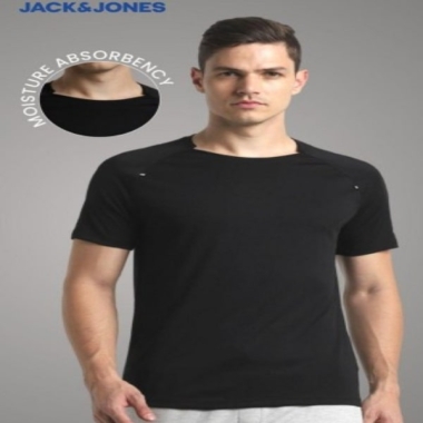 ROUNDNECK-Jack & Jones Icero Round Neck (Black)