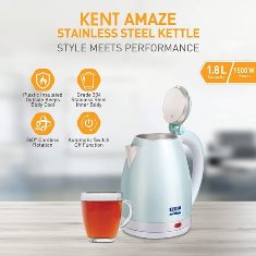 KENT AMAZE STAINLESS STEEL KETTLE 1.8L