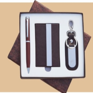 Gift Set ( 3-in-1), Black/Brown/Camel