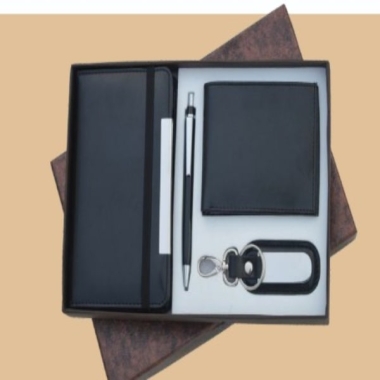 Gift Set ( 4-in-1), Black/Camel