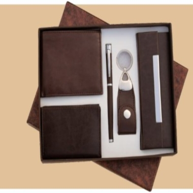 Gift Set ( 5-in-1), Brown/Tan