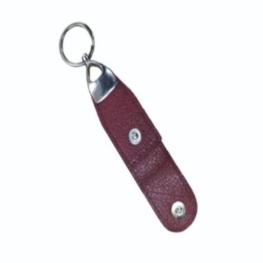 Key Ring - Genuine Leather, Brown