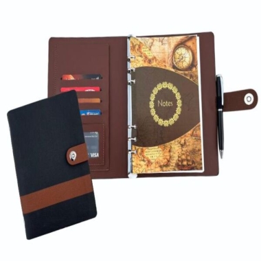 A 5 Executive undated organiser with metal pen (250 Pages) without pen