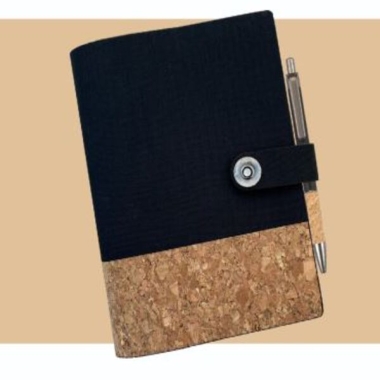 Premium notebook with metal pen (296 Pages) Size : 159 X 118 mm. without pen
