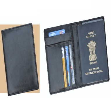 Passport Cover with card & sim slots - Leatherette