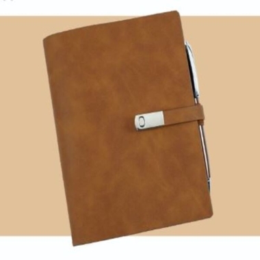 Premium notebook with metal pen (296 Pages) Size:159 X 118 mm without pen