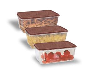 KITCHEN CONTAINER FLAT MAX  1800 3 PCS SET