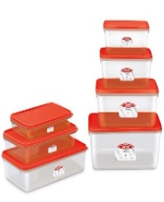 KITCHEN CONTAINER FLAT MAX 7 PCS SET