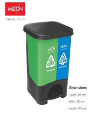 DUSTBIN TWIN BIN  35