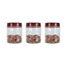 PET CONTAINERS HEXA CONTAINER - 300 - 3 PCS SET