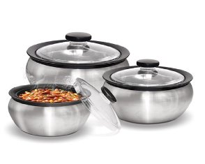 THERMOSTEEL INSULATED CASSEROLES MONARCH CASSEROLE 1500