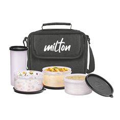 TIFFIN FULL MEAL 3 COMBO  3 CONTAINERS + 1 TUMBLER