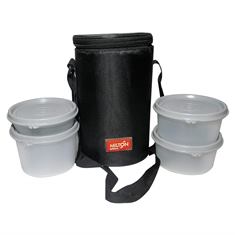 TIFFIN HEALTHY MEAL BIG 4 ROUND CONTAINERS