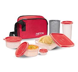 TIFFIN PRIME LUNCH 5 CONTAINERS SET (LEAK PROOF)