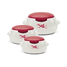 CASSEROLE MICROWOW 3 PCS JR. GIFT SET 500/1000/150