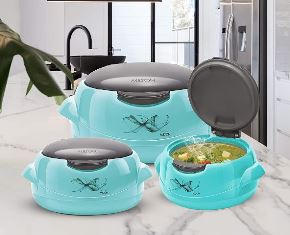 CASSEROLE ONE TOUCH 3 PCS JR. GIFT SET 500/1000/1500