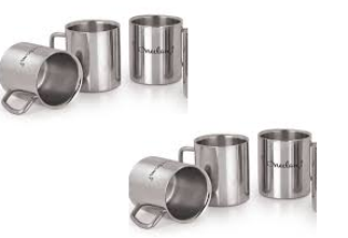 Double Wall Mug (6Pcs Set)-Sober Big