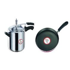 PRESSURE COOKER COMBI SETS PCX 43+BEL Non Stick Induction Tawa 250mm