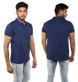 POLY COTTON BLUE T-SHIRTS