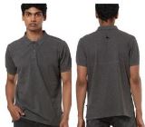 POLY COTTON CHARCOAL GREY T-SHIRTS 