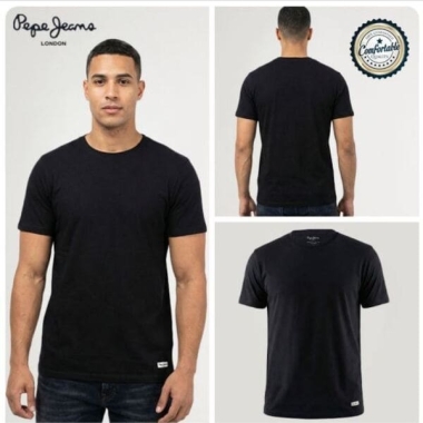 Ibiza Round Neck T-Shirt Black