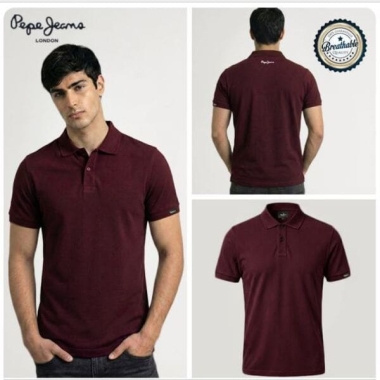 Milano Polo T-Shirt Wine Purple