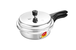 ALUMINIUM PRESSURE COOKER OUTER LID 2 LTR DELUXE 101