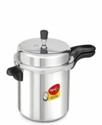 ALUMINIUM PRESSURE COOKER  OUTER LID 7.5 LTR DELUXE 104