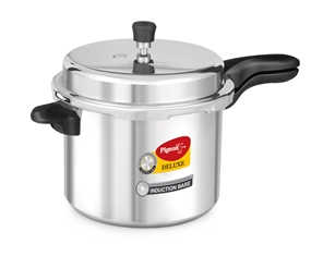 ALUMINIUM PRESSURE COOKER IB  OUTER LID 7.5 LTR  CALIDA 118